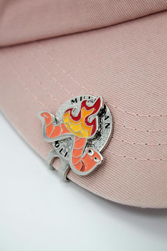 Funny Golf Ball Marker + Premium Magnetic Hat Clip | Unique Gift for Men & Women Golfers | Hilarious Golf Accessory for Any Golfer | NEW Designs!