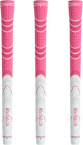 Mile High Life Golf Grips 13 Pack / 3 Pack - All-Weather Soft Rubber Golf Club Grips - High Shock Absorption, Enhanced Traction - Standard, Midsize & Jumbo Size (Core 0.58"-0.61")