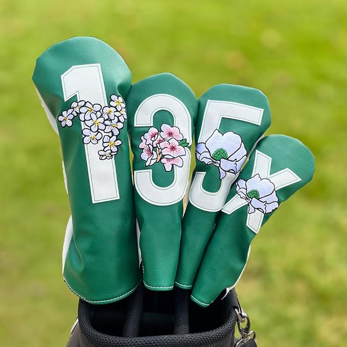 Premium Golf Club Head Cover - Fits Most Clubs, Heavy-Duty Construction, Protects Against Scratches and Damage, Specifically Designed for Hybrid and Fairway Woods.