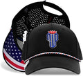 NJF Golf™ Hat Men - Breathable Mens Golf Hats, Adjustable Rope Snapback Cap, Convenient Cap with Tee Holder