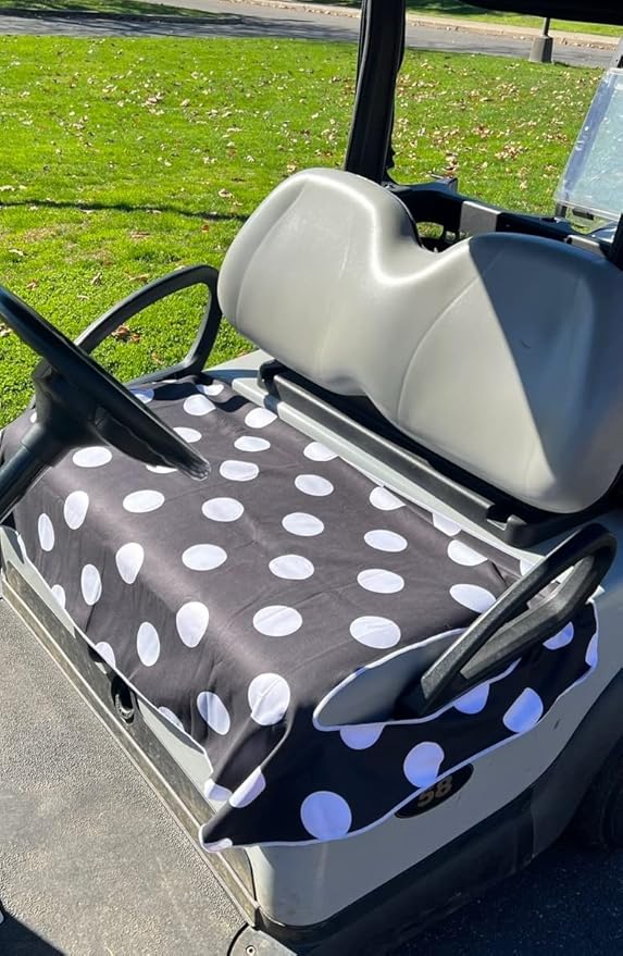 | Microfiber Golf Cart Seat Cover | Lightweight Golf Blanket | Portable | Sports | Golf Accessories | Club Car | EZGO
