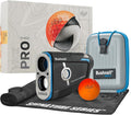 Bushnell Golf Tour Hybrid GPS Laser Rangefinder with Vice Balls | Slope Compensation, Magnetic Mount, Front/Middle/Back Distance, 1300 YD Range, PinSeeker | Signature Series Golf Towel