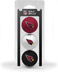Team Golf NFL Regulation Size Golf Balls, 3 Pack, Full Color Durable Team Imprint