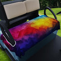 AQQA Golf Cart Seat Covers, Tropical Palm Leaf-Boho-Marble Microfiber Golf Cart Seat Blanket, Golf Blanket, Golf Accessories, Golf Cart Seat Towel Fits All 2-Seat Golf Carts, 55"x 32"