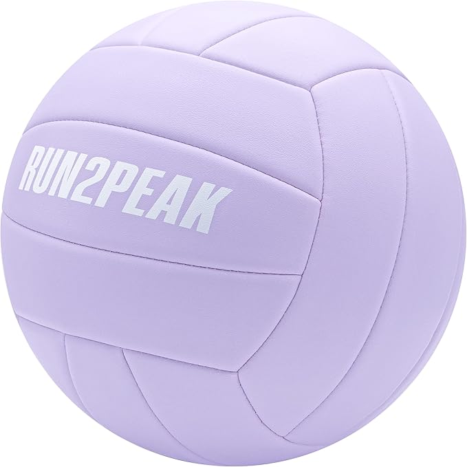 Soft Touch Volleyball Ball Gifts for Teen Girls Kids Youth Team Beginners Durable Volleyballs for Outdoor Indoor Beach Pool Water Play Official Size 5 Training Practice Volley Ball