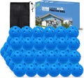 FINGER TEN Golf Practice Balls Plastic Colored Value 12/24/36/50 Pack, Limited Flight Sports Training Ball for Men Women, Indoor Outdoor Driving Range Backyard Use