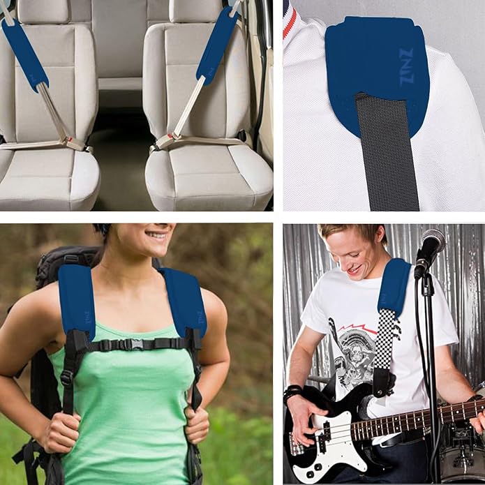 ZINZ Ultra Thick & Breathable Universal Shoulder Pad Cushion for Bag - Long & Comfort