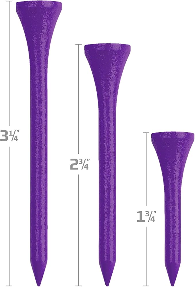 Izzo Wood Golf Tees (200 Pack)