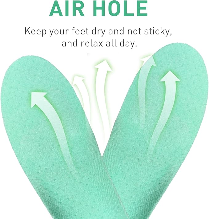 Insoles for Golf Men's Shoes Replacement, Footwear Inserts for Arch Support Inserts to Help Reduce Fatigue Cushion Shock Absorbing (Men 10-11)