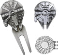 K9King Funny Golf Ball Marker with Magnetic Hat Clip – Unique Durable Enamel Ball Marker – Enhanced Golfing Fun Waterproof Scratch Free Golf Accessories and Gifts for Golfers