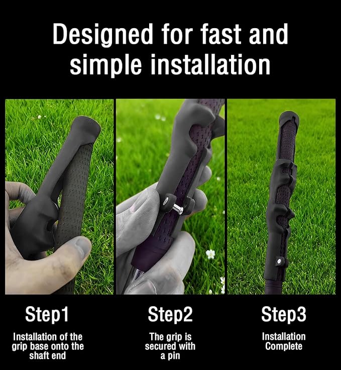 Rubber Golf Grip Trainer for Correct Hand Position | Golf Training Aid to Enhance Grip Strength & Swing Precision,Golf Accessories for Men Women , Ideal Golfs Gifts for Him or Her