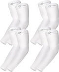 BHYTAKI UV Sun Protection Arm Sleeves, UPF 50 Sports Cooling Arm Compression Sleeves for Men Women Teenager