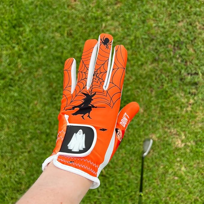 Giggle Golf Women's Golf Glove - Adjustable Strap, Left Hand Gloves for Women