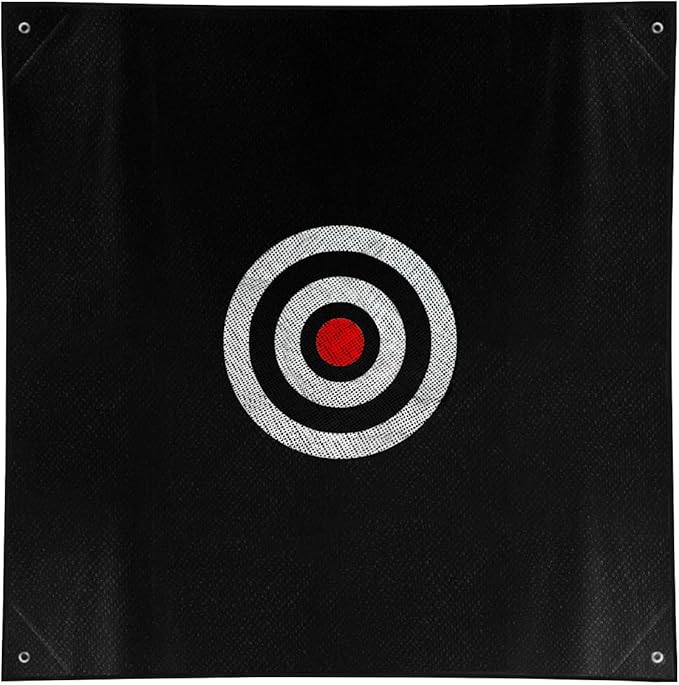 57" x 57" Silent Practice Hitting Net - Mute Golf Target Cloth for Training Aids Indoor Outdoor