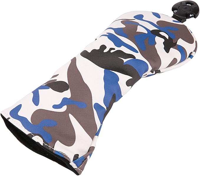 Golf Builder Blue Camouflage Golf Club Driver Fairway Wood Hybrid Head Cover Camou 1 3 5 UT Cover