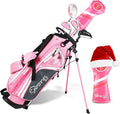 Shorties Golf - Kids Golf Club Set | Perfect for Toddler Golfers and Kids 34"-38" Tall | EasyCarry Stand Bag | Driver, 7-Iron, Putter, Headcover, and Rain Cover