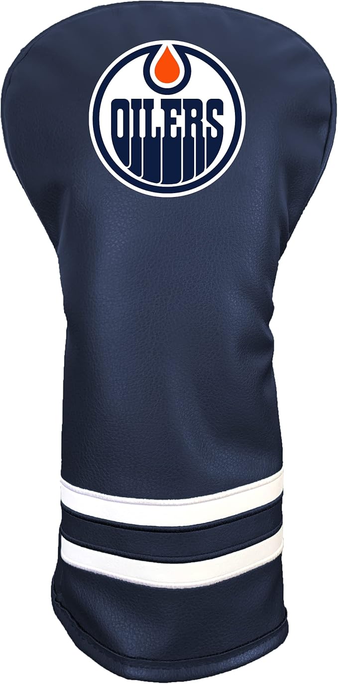 Team Golf NHL Vintage Driver Golf Club Headcover (Printed), Form Fitting Design, Retro Design with Fleece Lining for Extra Club Protection