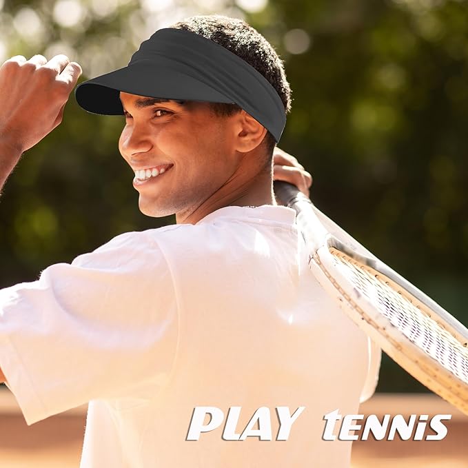 Sun Visor Hat Men Women for Sun Protection Running Fishing Tennis Golf