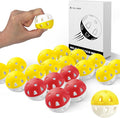 Wear-Resistant Practice Golf Balls (20 Pack), High Visibility for Easy Tracking, Limited-Flight, Golf Balls Design, Indoor & Outdoor