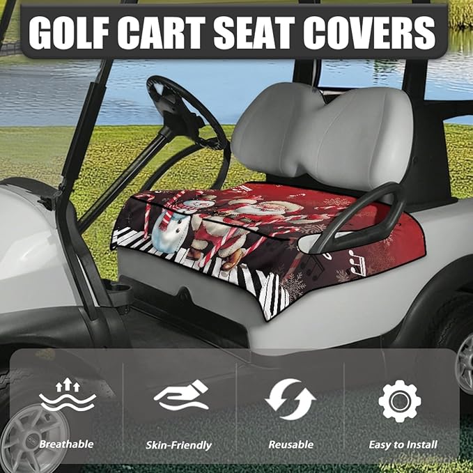 Golf Cart Seat Covers Universal Golf Cart Seat Cover Blanket Cushion Cover Sports Golf Cart Accessories