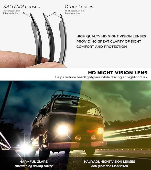 KALIYADI Polarized Sunglasses for Men and Women, Mens Sun Glasses with UV Protection for Driving Fishing Golf (3 Packs)