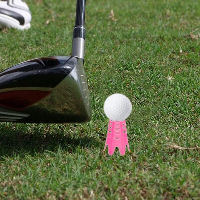 Plastic Golf Tees, Golf Simulator Tees for Home, Outdoor Indoor Golf Tees Simulator Practice Training, Golf Mat Tees for Winter Turf and Driving Range