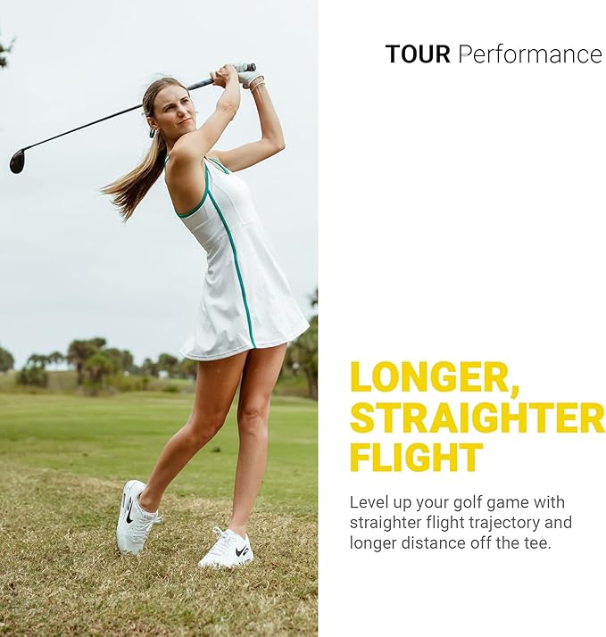 Trust Golf Balls - Aurora & Rosa Crystal Urethane Series | Eye-Catching & Easy to Spot | Maximum Distance, Soft Feel, Straight Flight, & Greenside Control | Blue, Orange, Pink, Yellow | 12 or 48 Balls