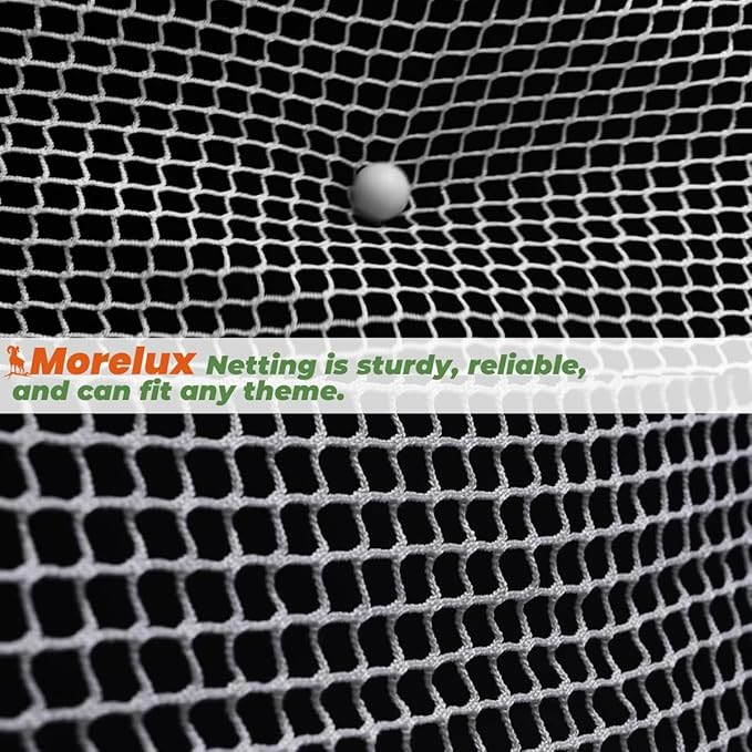 Golf Netting Material 10'x10', 10'x15',10'x20' - Golf Hitting Net for Backyard - Sport Netting Barrier for Sports