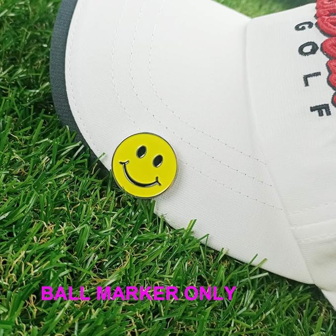 Golf Ball Markers with Hat Clips Value Sets for Men Women Golfer, Removable Attaches Easily to Golf Cap Premium Gifts