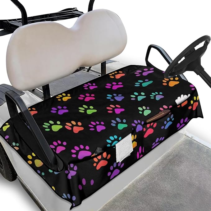 Golf Cart Seat Covers Universal Golf Cart Seat Cover Blanket Cushion Cover Sports Golf Cart Accessories