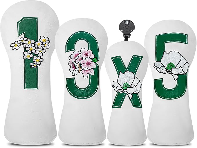 Premium Golf Club Head Cover - Fits Most Clubs, Heavy-Duty Construction, Protects Against Scratches and Damage, Specifically Designed for Hybrid and Fairway Woods.
