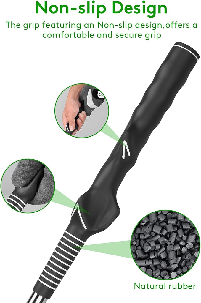 Golf Swing Trainer - Superior Golf Training Aid, Unmatched Grip Trainer, Ideal for Golf Practice & Training