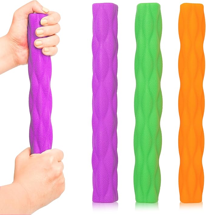 Flex Therapy Bar and Grip Strength Trainers set, Physical Therapy & Resistance Bar for Golfers Elbow, Tendinitis, Wrist,Forearms Pain, Improve Grip Strength and Relieve Pain