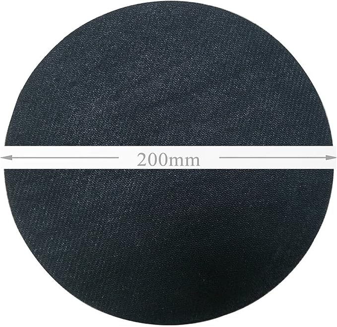 Mouse Pad Golf Ball, Premium-Textured Mouse Mat with Non-Slip Rubber Base, Cute Round Mousepad for Laptop Computer Office Desk Accessories,7.9 inch
