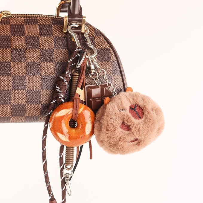 Georgie Porgy Bag Charms Keychains Handbag Accessories for Women Purse Backpack Sports Bag Pendant Cute Unique Gift for Girls