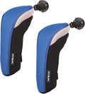 Golf Builder 2pcs/Set Golf Club Hybrid Head Covers Utility UT Cover with Interchangeable Number Tag