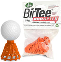 BirTee Golf Tees - PRO Speed Plus with Flexibility & Durability - 8 Pack. Indoor Golf Tees/Golf Simulator Tees/Winter Plastic Golf Tees
