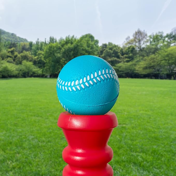 Kids Soft Foam Baseballs, 6 Pack, 2.75" | Safe & Soft Baseballs for T Ball & Toddler Baseball | Official Size Foam Balls for Kids Baseball Batting Practice