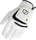 Wilson Men's Grip Plus Golf Gloves - White/Black