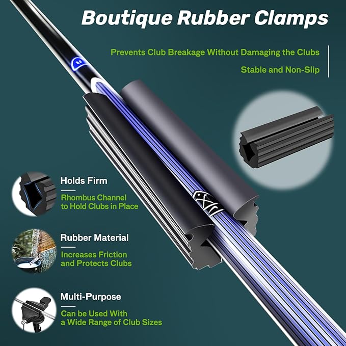 SAPLIZE Pro Golf Grip Repair Kit – Includes 5oz GTA-200 Golf Grip Solvent, 15 Golf Grip Tape,Retractable Hook Blade and Rubber Vise Clamp for Regripping Golf Club Grips