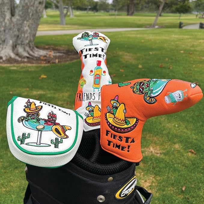 Giggle Golf Utility/Hybrid Head Cover, Colorful Club Covers for Men & Women