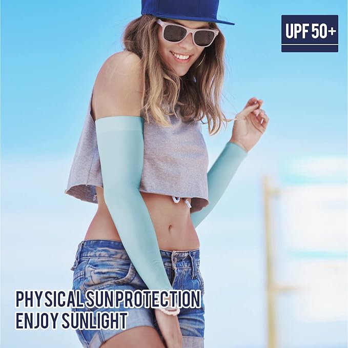 GOUNOD Arm Sleeves for Men Women,Compression Sleeves to Cover Arms for Men Working,Sun Sleeves for Men UV Protection