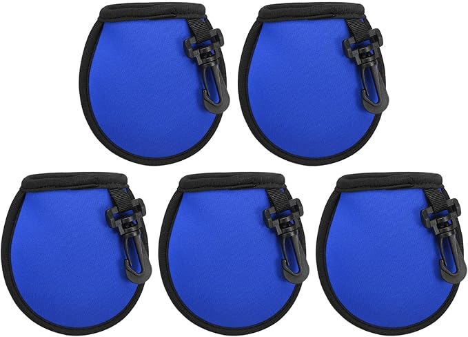 PATIKIL Golf Ball Washer Pouch, Portable Golf Balls Cleaner Pocket Bag with Hanging Clip for Golf Exercise