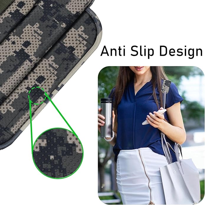 ZINZ Ultra Thick & Breathable Universal Shoulder Pad Cushion for Bag - Long & Comfort