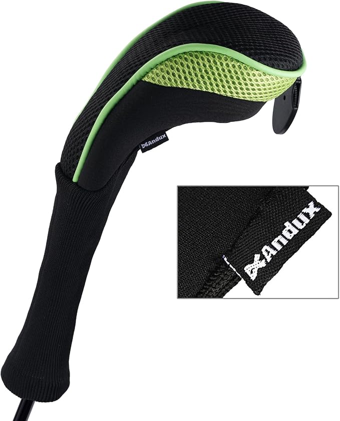 Andux 4 Pack Long Neck Golf Hybrid Club Head Covers Dial No. Tag CTMT-01