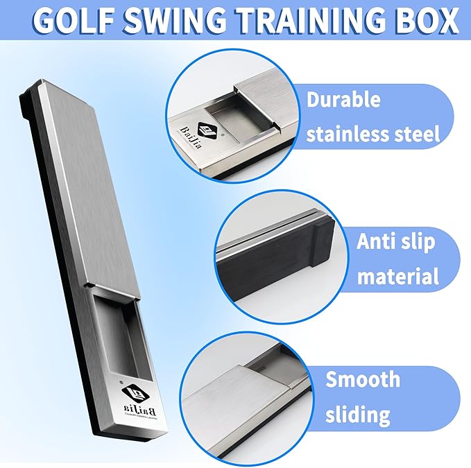 THE GOLFER STORE Golf Swing Training Aid, Golf Swing Leg Gravity Pedal, Precision Hip Rotation, Indoor/Outdoor Golf Swing Posture Correction Exerciser