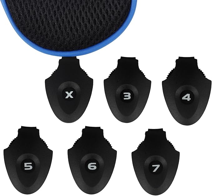 Andux 4 Pack Long Neck Golf Hybrid Club Head Covers Dial No. Tag CTMT-01