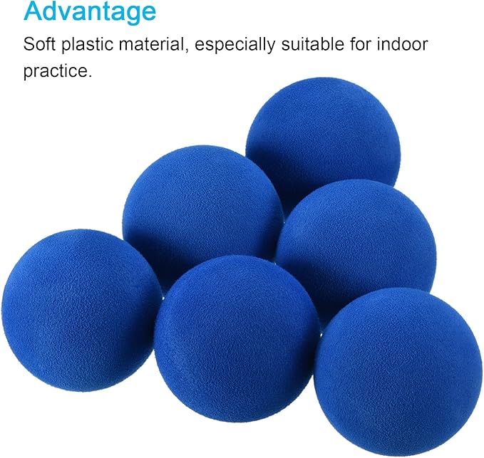 PATIKIL Golf Foam Balls, Pack Sponge Exercise Flight Swing Practice for Indoor Training
