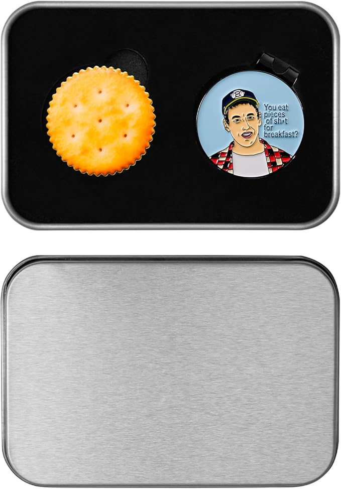 Golf Ball Markers with Hat Clip Box Set - Golf Gifts Golf Accessories for Men and Women Golfers