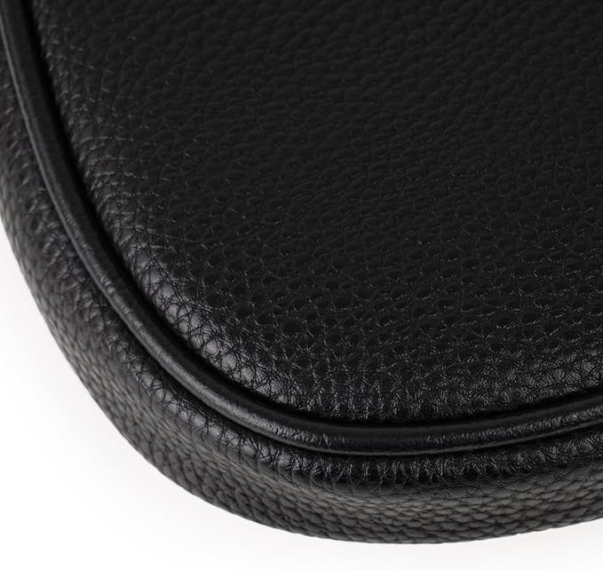 Craftsman Golf Leather Black Mallet Putter Headcover Head Cover Protector Case for LAB DF3 Center Shaft Putters Magnetic Closure